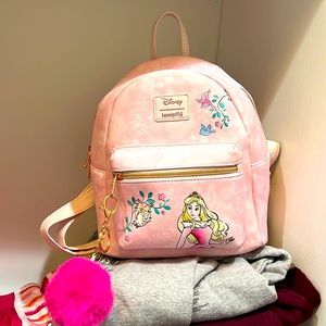 Loungefly Disney Aurora Princess Sleeping Beauty mini backpack